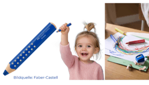 Stift Positionering Die richtige Stifthaltung